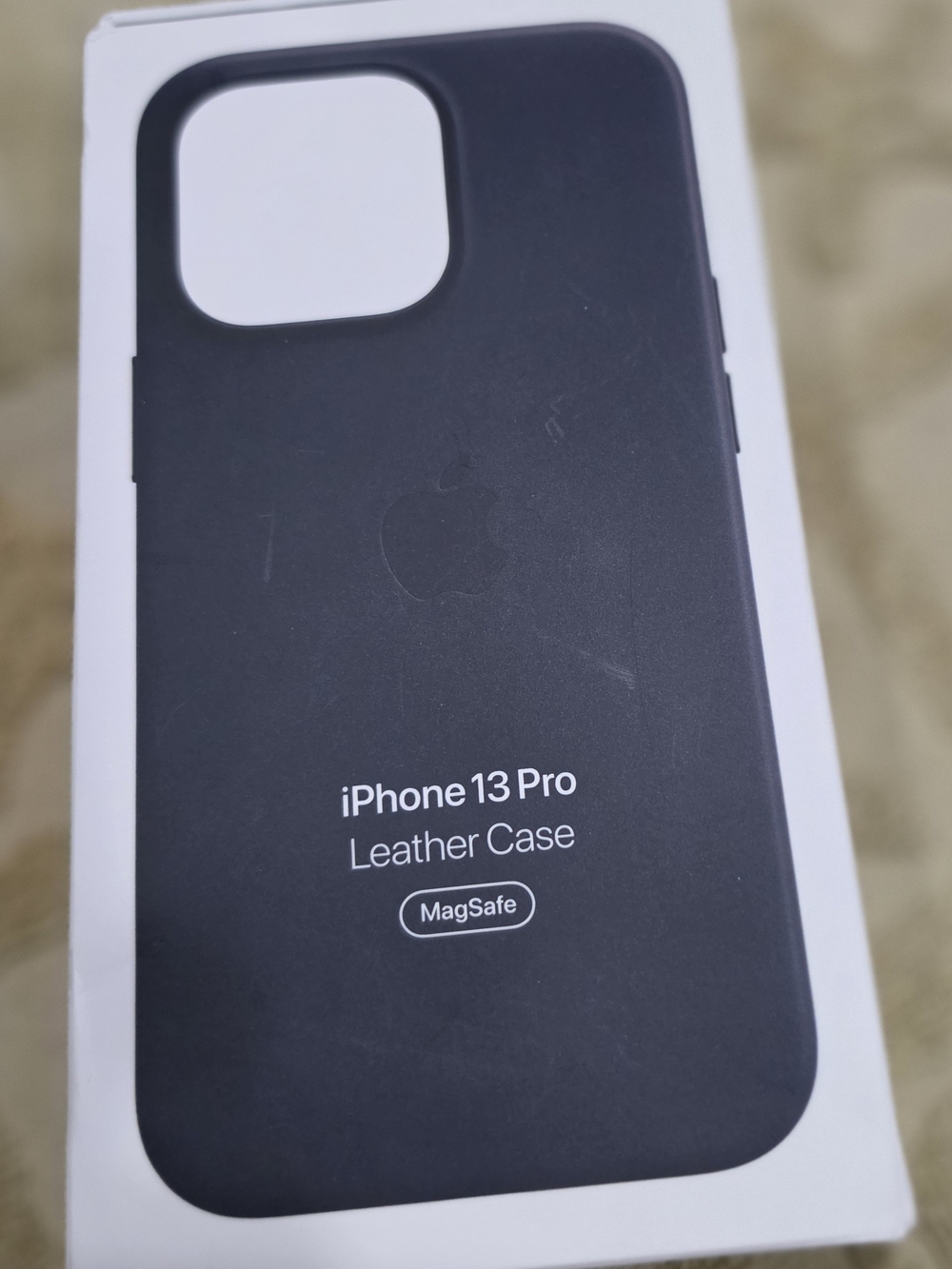 Apple iPhone 13 Pro Leather Case - Black